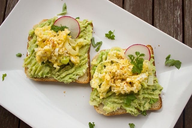 Avocados and Guacamole: the best companion to your morning toast.